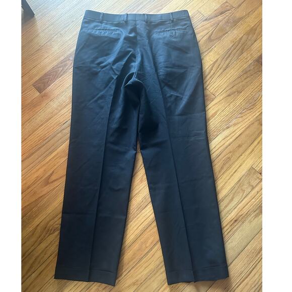 Lauren Ralph Lauren Black Wool Comfort Fit Trouser Pants – 36x32 - Picture 6 of 8